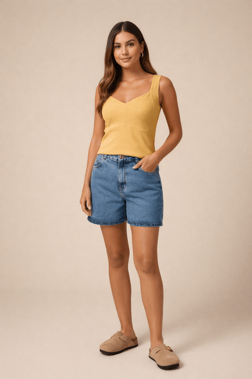 Regata recorte escama de peixe MEL